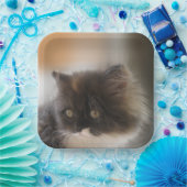 Cute Cat Papieren Bordje (Feest)