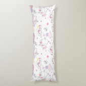 Cute Cat-patroon Lichaamskussen (Achterkant (Verticaal))