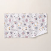 Cute cat pattern bad handdoek (Handdoek)