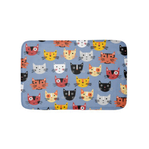 Cute Cat Pattern Badmat