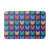 Cute Cat Pattern Badmat (Voorkant)