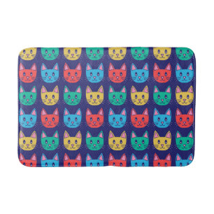 Cute Cat Pattern Badmat
