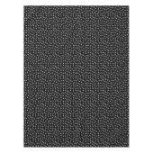 CUTE Cat Pattern Black and White Tafelkleed (Voorkant)