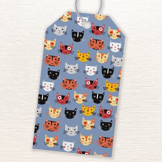 Cute Cat Pattern Cadeaulabel