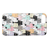 Cute Cat Pattern Case-Mate iPhone Case (Achterkant (Horizontaal))