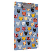 Cute Cat Pattern Klembord (Rechts)