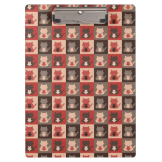 Cute Cat Pattern Klembord