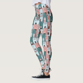 Cute Cat Pattern Leggings (Links)