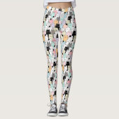 Cute Cat Pattern Leggings (Voorkant)