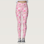 Cute Cat Pattern-Leggings Leggings (Voorkant)