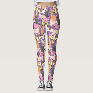 Cute Cat Pattern-Leggings Leggings
