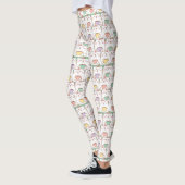 Cute Cat Pattern-Leggings Leggings (Links)