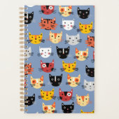Cute Cat Pattern Planner (Voorkant)