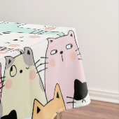 Cute Cat Pattern Tablecloth Tafelkleed (Voorbeeld)