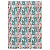 Cute Cat Pattern Tafelkleed (Voorkant)