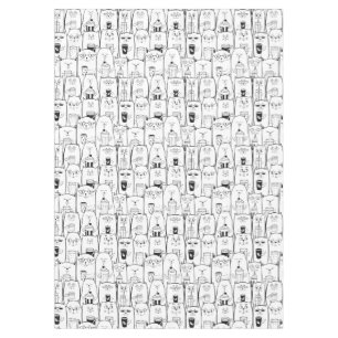 Cute Cat Pattern Tafelkleed