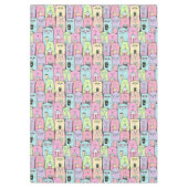 Cute Cat Pattern Tafelkleed (Voorkant)