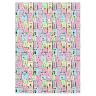 Cute Cat Pattern Tafelkleed