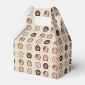 Cute Cat Paws Patroon Bedankdoosjes (Achterkant)