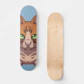 Cute Cat Persoonlijk Skateboard (Voorkant)