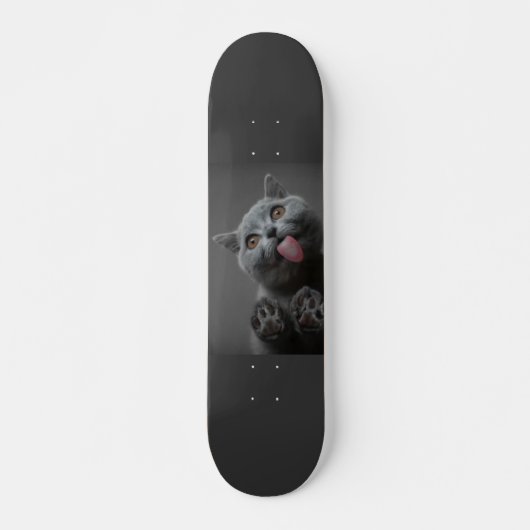 Cute Cat Persoonlijk Skateboard (Voorkant)