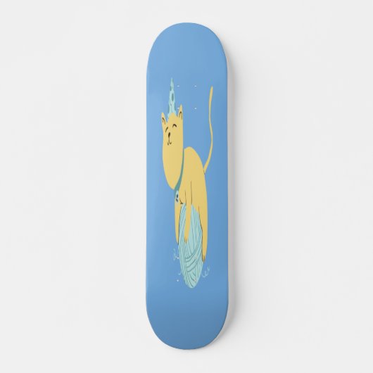 Cute Cat Persoonlijk Skateboard (Voorkant)