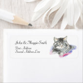 Cute Cat - Pet Collectie Etiket (Insitu)