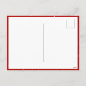 Cute Cat Pet Typografie Kerstboom Foto Feestdagenkaart (Achterkant)