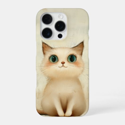 Cute Cat Phone Case iPhone Hoesje (Achterkant)