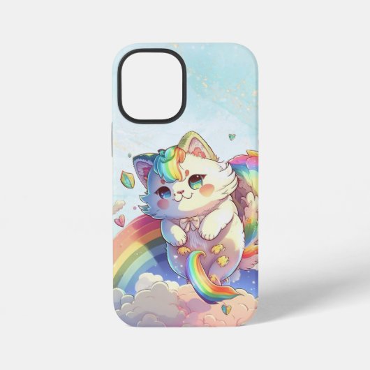 Cute Cat Phone Case iPhone Hoesje (Achterkant)