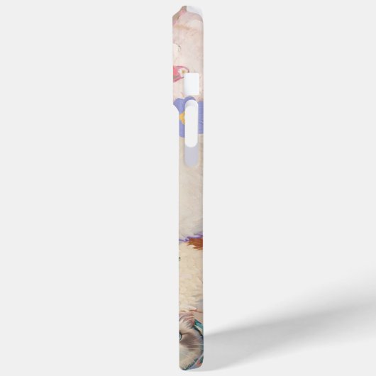 Cute Cat Phone Case Kawaii Kitten Aesthetic (Achterkant / Links)