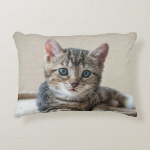 Cute Cat Pillow Accent Kussen