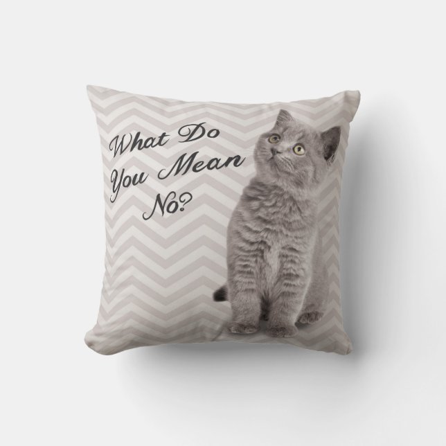 Cute Cat Pillow Kussen (Voorkant)