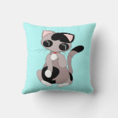 Cute Cat Pillow Kussen (Achterkant)
