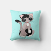 Cute Cat Pillow Kussen (Voorkant)