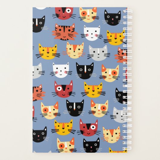 Cute Cat Planner (Achterkant)