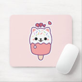 Cute Cat Popsile Muismat (Met muis)
