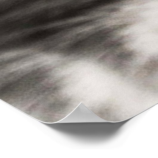 Cute Cat Portrait Poster (Hoek)