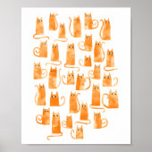 Cute Cat Poster (Voorkant)