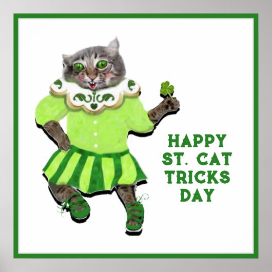 Cute Cat Poster (Voorkant)