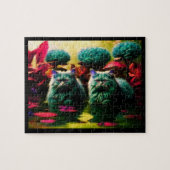 Cute Cat Puzzle for Cat Lovers Legpuzzel (Horizontaal)