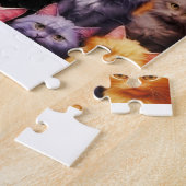 Cute Cat Puzzle for Cat Lovers Legpuzzel (Zijkant)