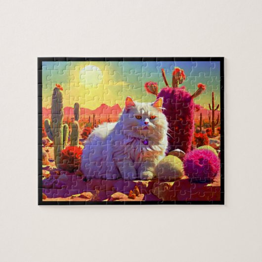 Cute Cat Puzzle for Cat Lovers Legpuzzel (Horizontaal)