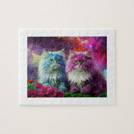 Cute Cat Puzzle Legpuzzel