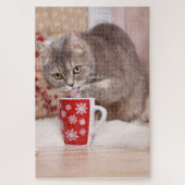 Cute Cat Puzzle Legpuzzel (Verticaal)