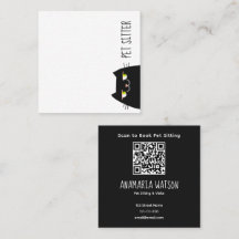 Cute Cat QR Pet Oppas