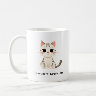Cute Cat Quote Coffee Mug Koffiemok