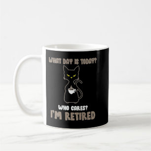 Cute Cat Retirement Wat vandaag is wie de reband v Koffiemok