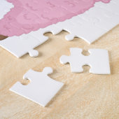 Cute Cat Riding Llama puzzel (Zijkant)