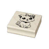 Cute Cat Rubberstempel (Stempel)